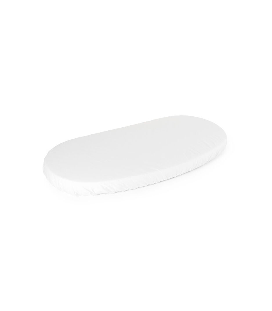 Stokke® Sleepi™ Junior Fitted Sheet, White.